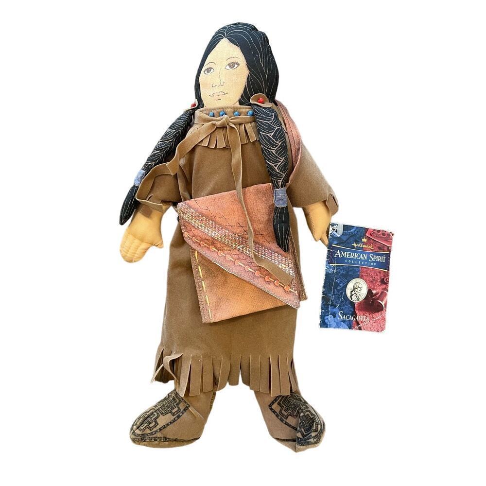 HALLMARK American Spirit Sacagewea Plush Doll w/ tag 200